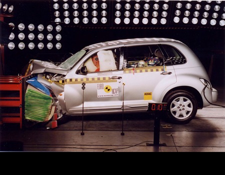 Краш тест Chrysler PT Cruiser (2002)